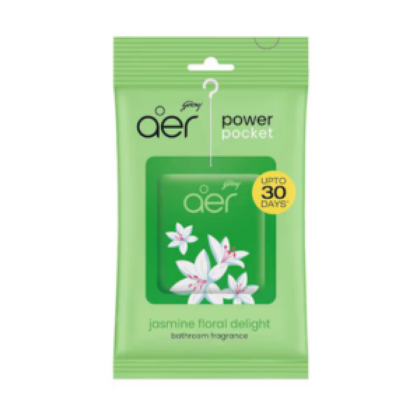 Aer Power Pocket Jasmine Floral Delight bathroom Fragrance