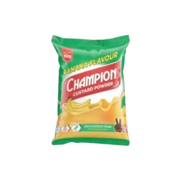 Champion 45G Banana Flav Custard