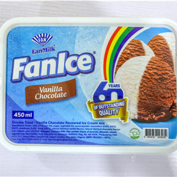 Fanice 900ml Vanilla Choclate