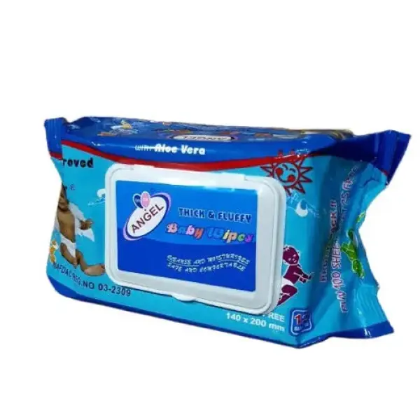 Angel Baby Wipes With Aloe (150)
