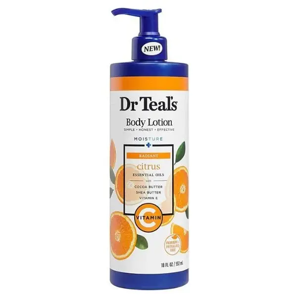 Dr Teals 532ml Citrus Body Lotion