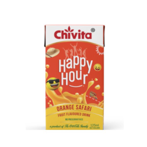 HAPPY HOUR 125ML ORANGE SAFARI