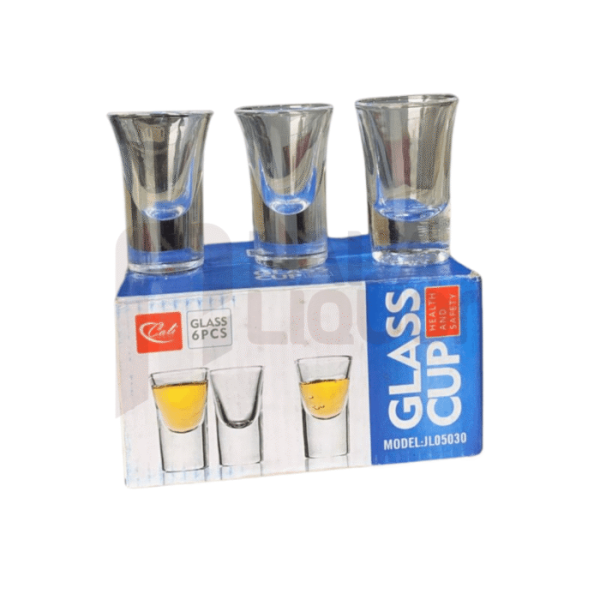 GLASS CUP 6PCS JL05030