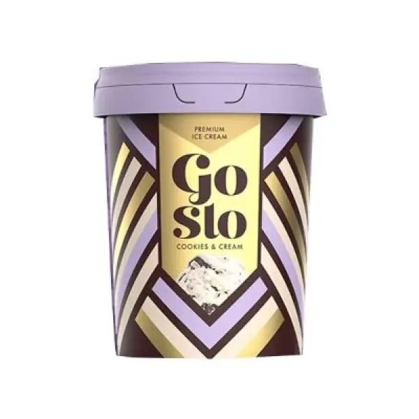 Glo Slo 320ML Cookie & Cream Premium Ice