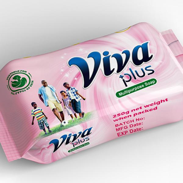 Viva Plus 250 Pink Multipurpose Soap